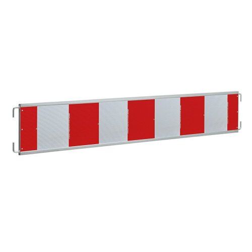   TL-Absperrschrankengitter TL-Absperrschranke 2400x250mm Endstück Nr.1 RA1 einseitig 12451575